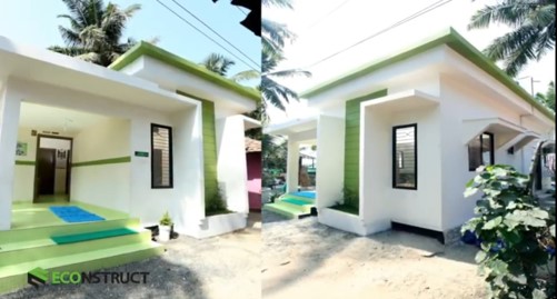 Affordable Prefab house at Calicut